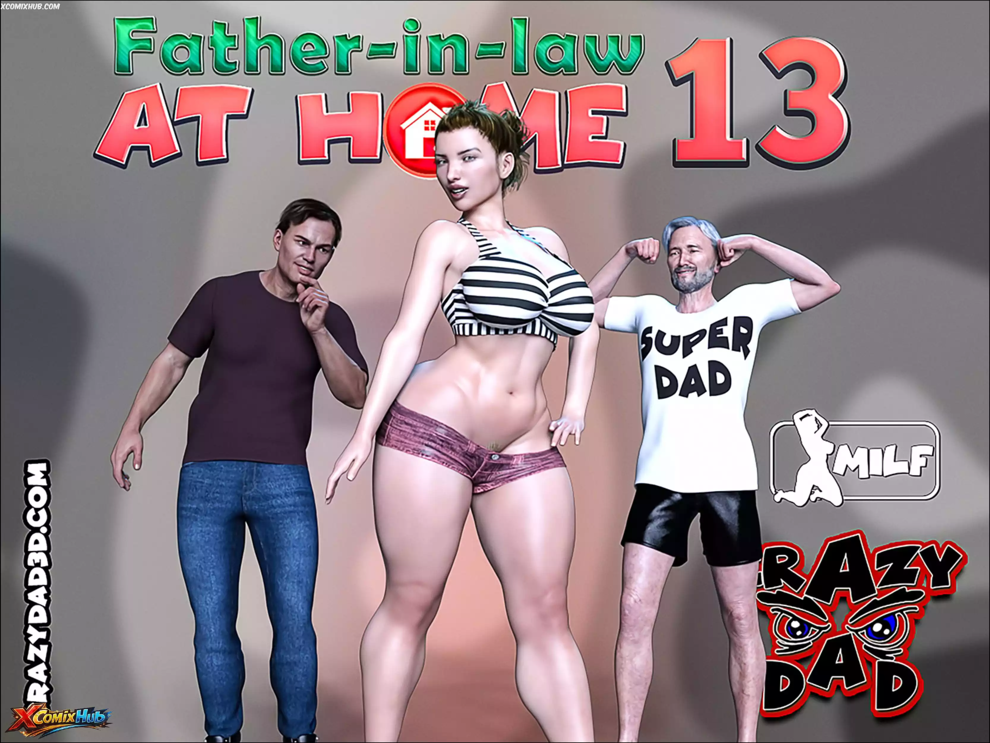Father In Law At Home Chapter 13 Crazydad3d 001 Comic Page 1